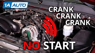 Engine Cranks but Wont Start Common Reasons Why Your Car or Truck Wont Start and the Parts Needed [upl. by Sorrows]