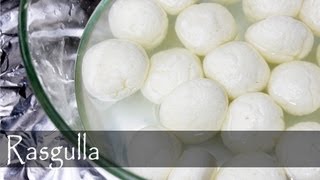 Bengali Rasgulla Recipe  Indian Vegetarian Cuisine [upl. by Phillie]