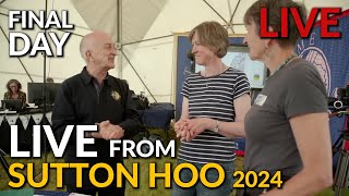 Time Team Live at Sutton Hoo Final Day with Tony Robinson  Thursday 27th June 2024 [upl. by Ming768]