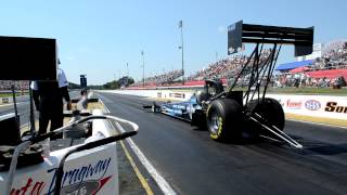 NHRA 8000 HP Top Fuel Dragster at the Starting Line [upl. by Trammel896]