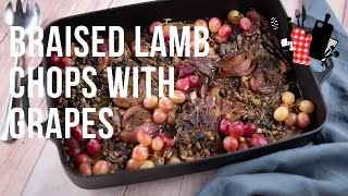 Braised Lamb Chops with Grapes  Everyday Gourmet S11 EP18 [upl. by Cece250]