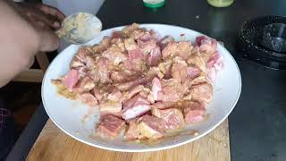 Recette de brochette de viande Creashionne is love [upl. by Schalles207]