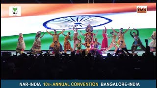 Cultural Dance Performance at 10th NARINDIA Annual Convention 2018 [upl. by Forras]