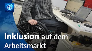 Arbeitsmarktsituation für Menschen mit Behinderung [upl. by Michaela]