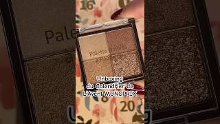 Unboxing du calendrier de l’avent monoprix 💄 makeup calendrierdelavent adventcalendar noel [upl. by Borg]