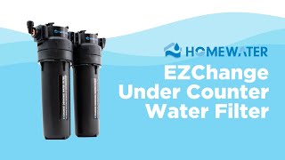 HomeWater EZChange Under Counter Direct Connect Water Filter [upl. by Accever233]