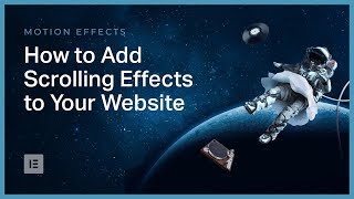 How to Add Scrolling Effects to Your Website [upl. by Sirap]