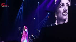 Shreya Ghoshal Live in UK 2022  Tribute to Lata Mangeshkar ji [upl. by Liemaj]