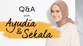 Rapid Fire Questions Ekspresi dan Celoteh Sekala Ikut Ayudia Menjawab Pertanyaan Seputar Fashion [upl. by Jehanna620]