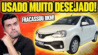 O JOGO VIROU pra TOYOTA POR QUE O ETIOS USADO FAZ MUITO SUCESSO [upl. by Yrocal849]