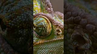 Chameleon 180 degree eye rotation shortsfeed shorts [upl. by Haikezeh]