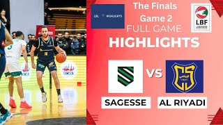 Sagesse vs Al Riyadi Full Game Highlights LBL Finals Game 2 20232024 [upl. by Percival]