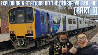 Visiting 5 Stations on the Dearne Valley Line Part 1 [upl. by Nani]