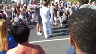 23072012 Olympic Torch  Beckenham London [upl. by Einhpad]