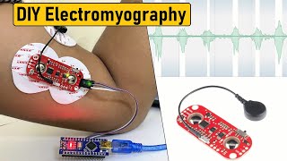 DIY Electromyography using MyoWare EMG Muscle Sensor amp Arduino [upl. by Langelo905]