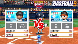 THE FINAL SHOWDOWN World 1 Home Run Derby Rematch  Baseball 9 [upl. by Nolahs]