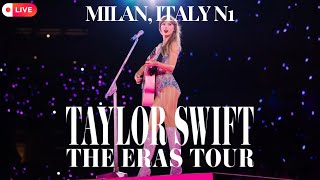 Eras Tour  Milan N1 [upl. by Naesyar915]