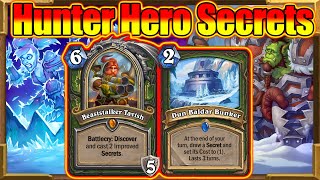 Secret Deathrattle Beaststalker Tavish Hero Hunter Deck Fractured in Alterac Valley  Hearthstone [upl. by Leiru]