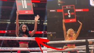 Jake Paul Vs Mike Tyson Meet The Ring girls That Stole The Show [upl. by Kappel]