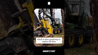 How Finland Cuts Trees Without Harming Forests 🌲sustainableforestry treecuttingmachine shorts [upl. by Rask780]