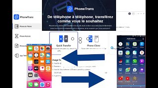 Migrer facilement les données depuis l’ancien téléphone vers le nouveau  pour Android et iOS [upl. by Ynattir601]