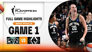 Las Vegas Aces vs New York Liberty  FULL GAME HIGHLIGHTS  September 29 2024 [upl. by Manwell]