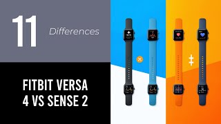 Fitbit Versa 4 Vs Sense 2 [upl. by Mensch640]