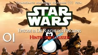 Minecraft Star Wars II  Die Rache des Pinguins  Hinter Den Kulissen 01 FULL HD [upl. by Atikram]