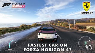 Forza Horizon 4  Ferrari 599XX Evolution XClass [upl. by Alleuqcaj432]