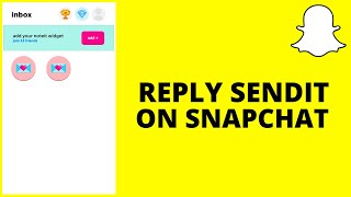 How To Reply To Sendit On Snapchat [upl. by Iris]