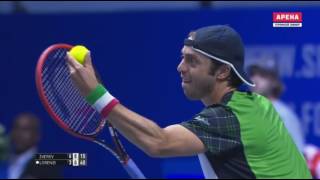 Paolo Lorenzi vs Mischa Zverev Highlights ST PETERSBURG OPEN 2016 [upl. by Saisoj]