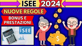 ✅ISEE 2024👉NUOVE REGOLE BONUS E PRESTAZIONI❗️ [upl. by Eirrehc741]