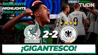 México 22 Alemania  HIGHLIGHTS  Amistoso Internacional  TUDN [upl. by Eciral393]