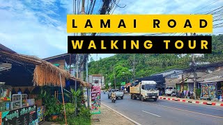 Lamai Town Walking Tour Koh Samui Thailand 2024 [upl. by Llehsor]