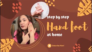 My Genuine Hand and Foot Care  Gulabi And Clear Hath paon  Easy Tips  Best for Winters [upl. by Nitsyrc]