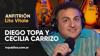 Diego Topa y Cecilia Carrizo Canción del jardinero  Anfitrión [upl. by Nemsaj954]