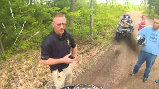 Getting pulled over by DNR on ATV trails in Wisconsin [upl. by Hinson]