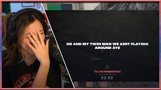 Fuslie Reacts to to quotPigeon The Toxic Twin  Clown Down Bon Bon Dissquot [upl. by Yebba978]