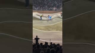 BMX Race France U17 bmxrace bmxracing bmxbike bmxworld bmxfrance indoorbmx [upl. by Orutra]