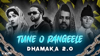 DHAMAKA 20  TUNE O RANGEELE X SHAFAYAT X PAGOL STORM X CENTRAL CEE Remix  M Master  Rap song [upl. by Olrak]