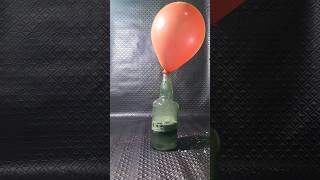 Aluminum react with Caustic soda and release Hydrogen gas shortsvideo science [upl. by Rempe]