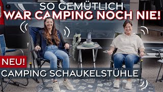 Glücklich Schaukeln Entdeckt die Neuen CampingSchaukelstühle [upl. by Pooh582]