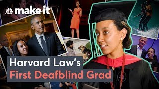 How Haben Girma Became Harvard Law School’s First Deafblind Grad [upl. by Fidele]