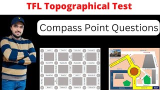 TFL Topographical Test 2022  Compass Point Questions A to Z questions TFL Topographical test TFL [upl. by Ahsinaj]