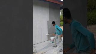 wall painting design ideas construction shorts [upl. by Mcquade]