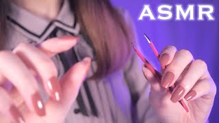 ASMR Plucking Your Stress amp Negative Energy 💖 Layered Sounds Whispering etc [upl. by Esmerelda]