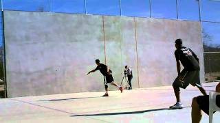 1 Wall Handball The Best vs The Legend Tuczon AZ [upl. by Auqenahc544]