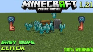 Minecraft Insane amp Unique Duplication Glitch For Bedrock Edition 12130 [upl. by Preiser]