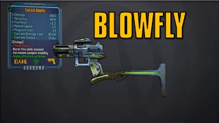 Borderlands the Pre Sequel quotBlowflyquot Legendary Pistol GuideReview [upl. by Ahsayn112]