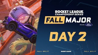 RLCS Fall Major  Swiss Stage  Day 2 [upl. by Oleic]